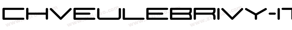 Chveulebrivy-ITV Bold字体转换